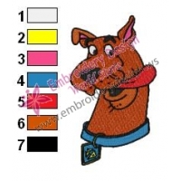 Scooby Doo Embroidery Design 22